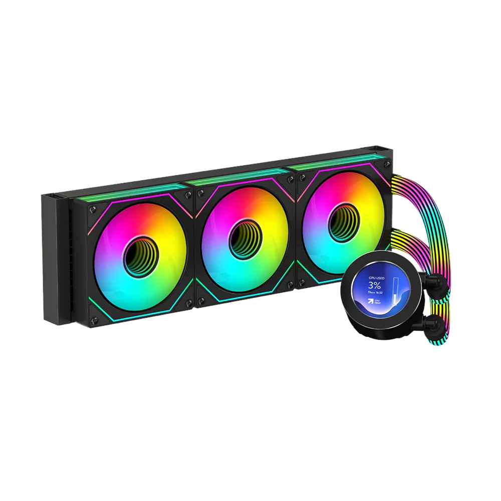 GAMEON GOKRAKEN360-BLK 1800 RPM SIVI CPU SOĞUTUCU SİYAH