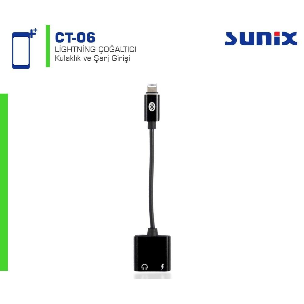 SUNİX EK-JACK ADAPTÖR-CT06 İPHONE ÇEVİRİCİ