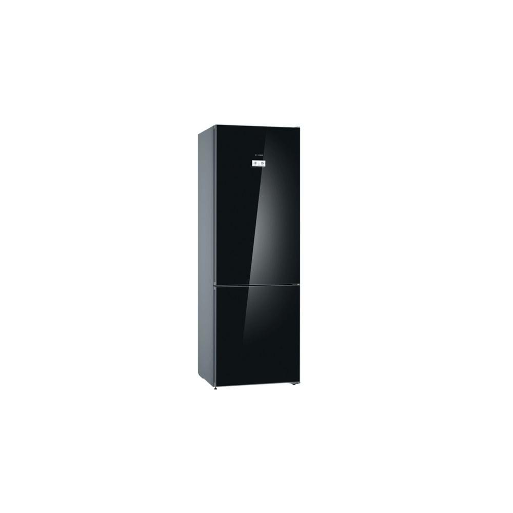 BOSCH KGN49LB30U 435 LİTRE SİYAH CAM A++ NO-FROST BUZDOLABI