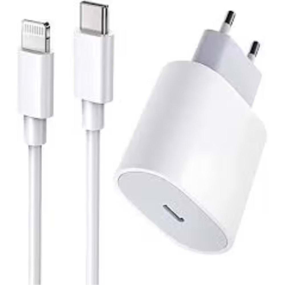 APPLE USB-C 20W ŞARJ SETİ A KALİTE