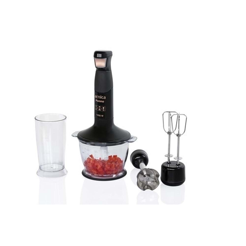 ARNİCA PANNA STİCK BLENDER SET SİYAH