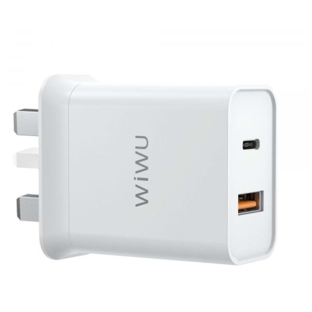 WİWU RY-20 20W ADAPTER TYPE-C + USB