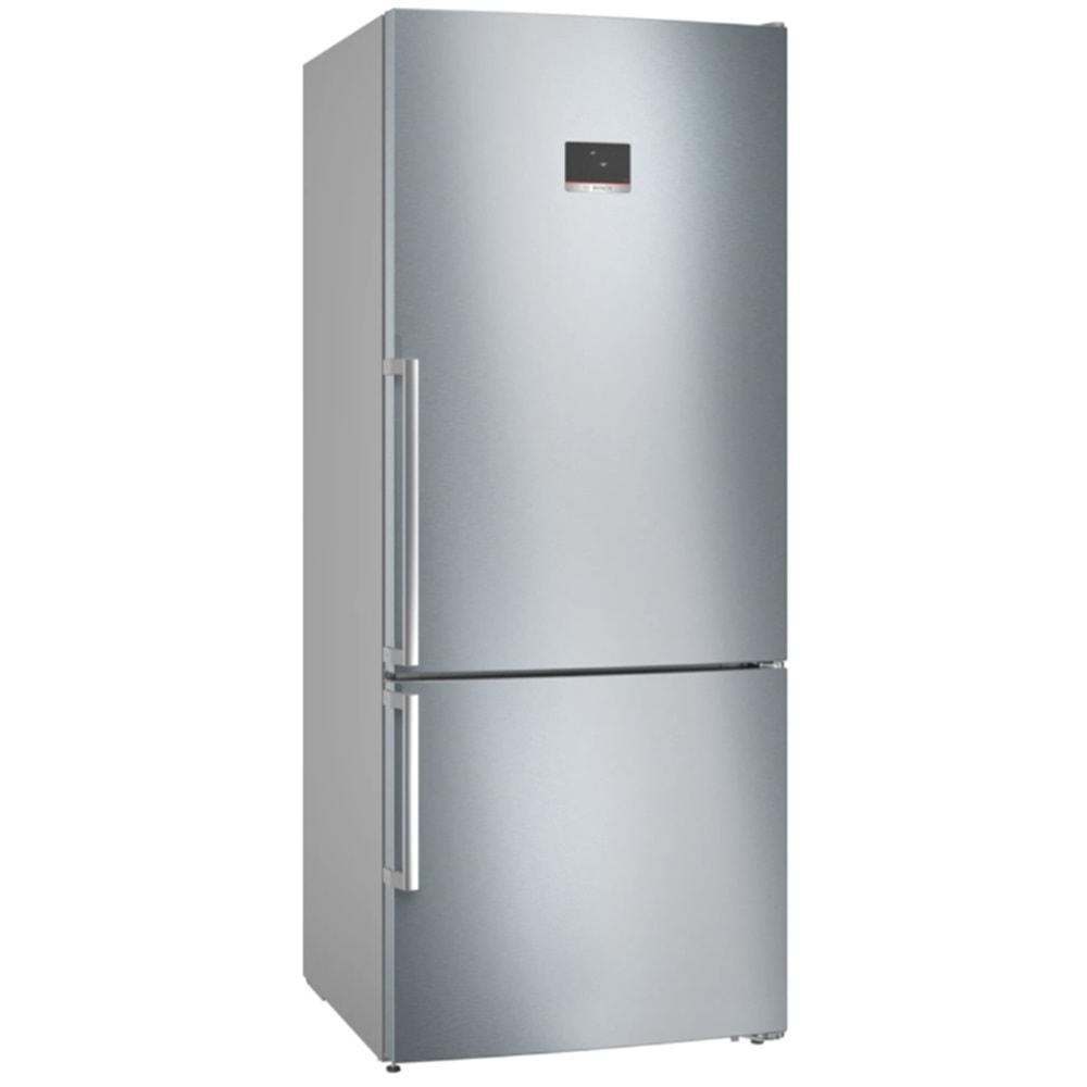 BOSCH 578 LİTRE İNOX A++ NO-FROST BUZDOLABI KGN76CI30U