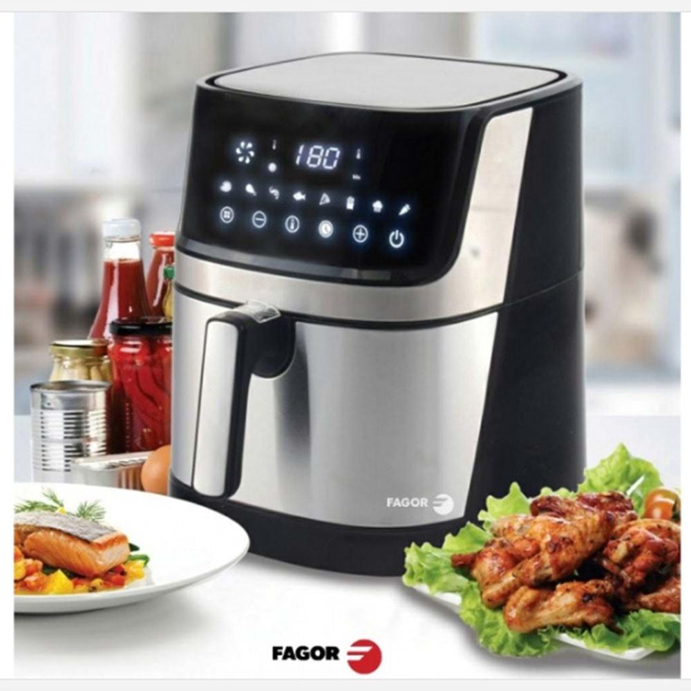 FAGOR 6.5 LİTRE DİGİTAL AİRFRYER WİFİ ÖZELLİKLİ