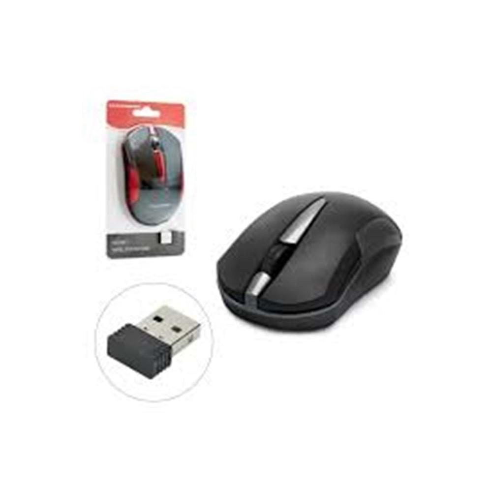 HADRON HDX3401 MOUSE WİRELESS SİYAH-SİLVER