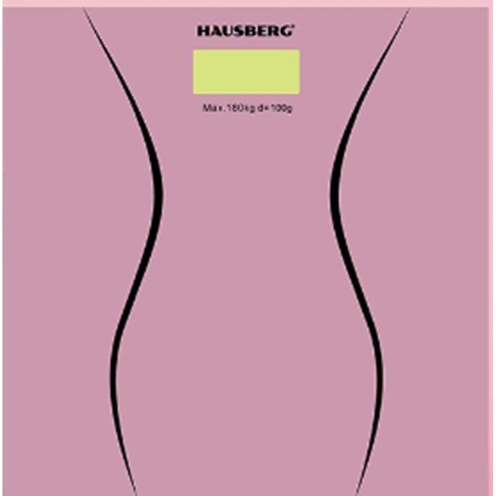HAUSBERG HB-6003 BANYO BASKÜLÜ PEMBE