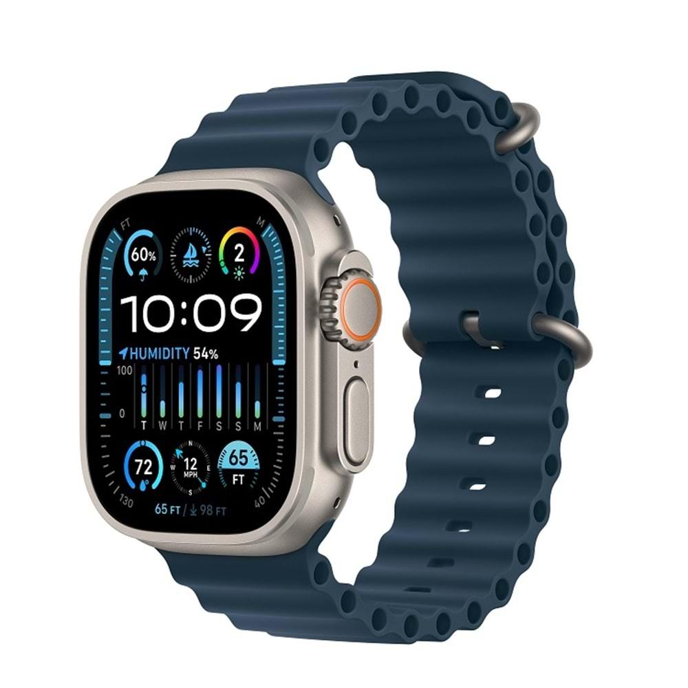 APPLE WATCH ULTRA 2 49MM TİTANİUM BLUE OCEAN BAND