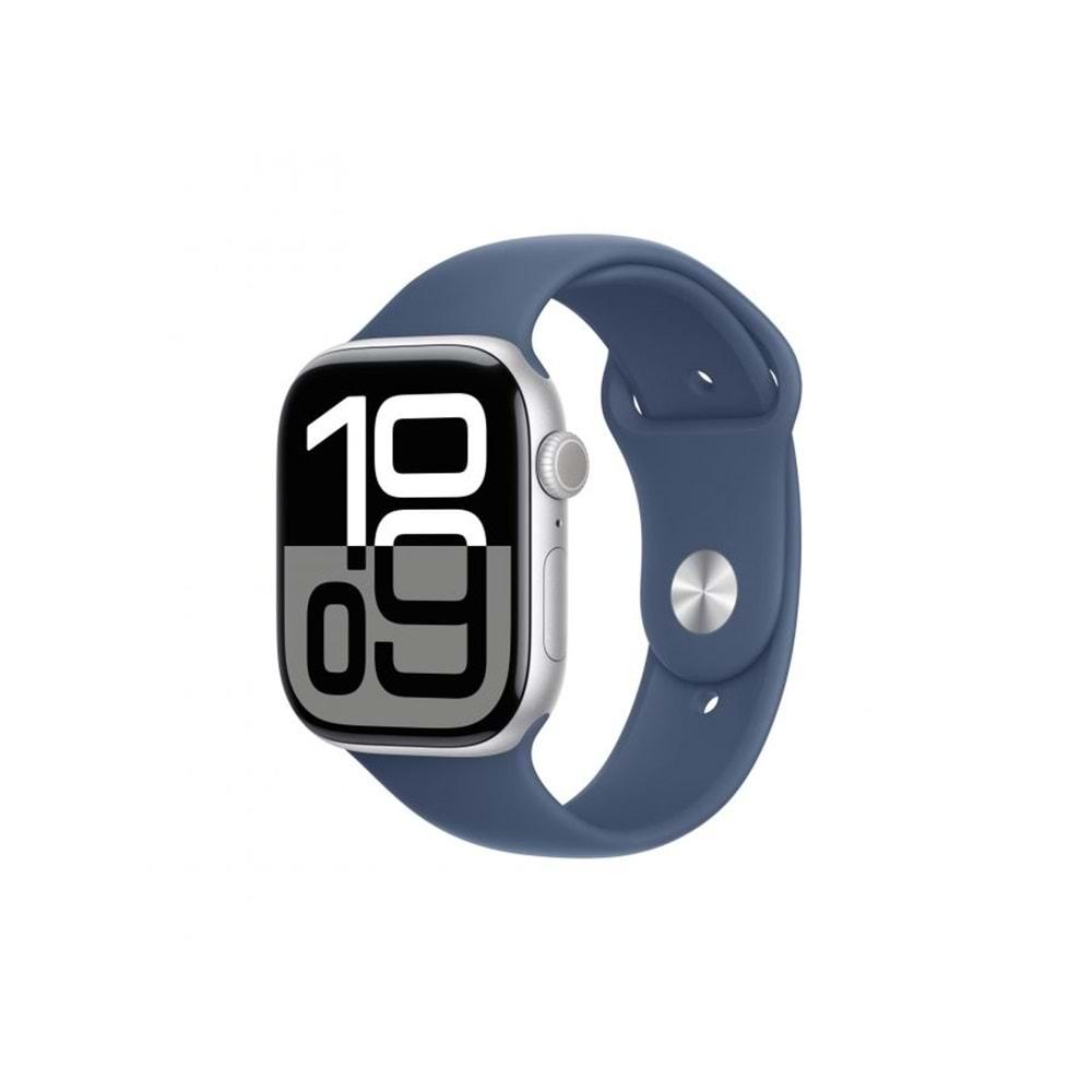 APPLE WATCH 10 42MM SİLVER AL DENİM