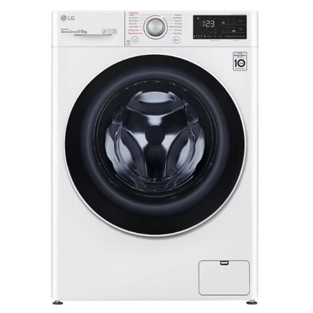 LG 8KG YIKAMA 6KG KURUTMA MAKİNESİ F4DV328S0U