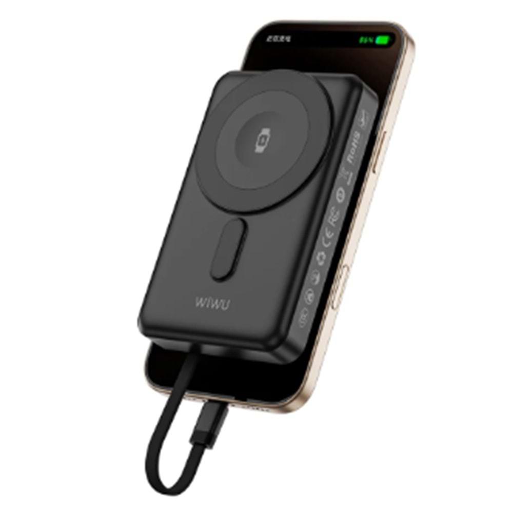 WİWU Wİ-P056 ARMOR 100W 50000mAh HIZLI ŞARJ & EL FENERLİ POWERBANK