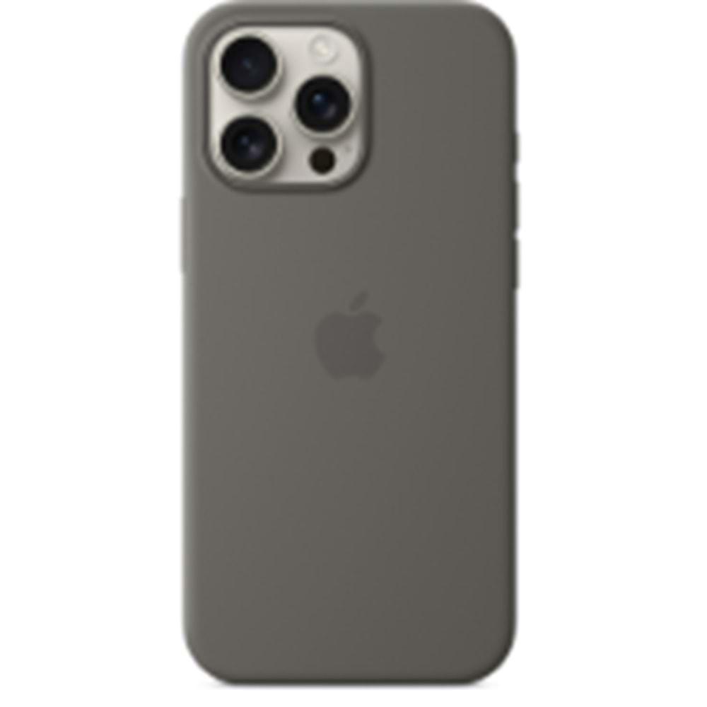 SUNİX İPHONE 16 PROMAX SİLİKON KILIF GRİ