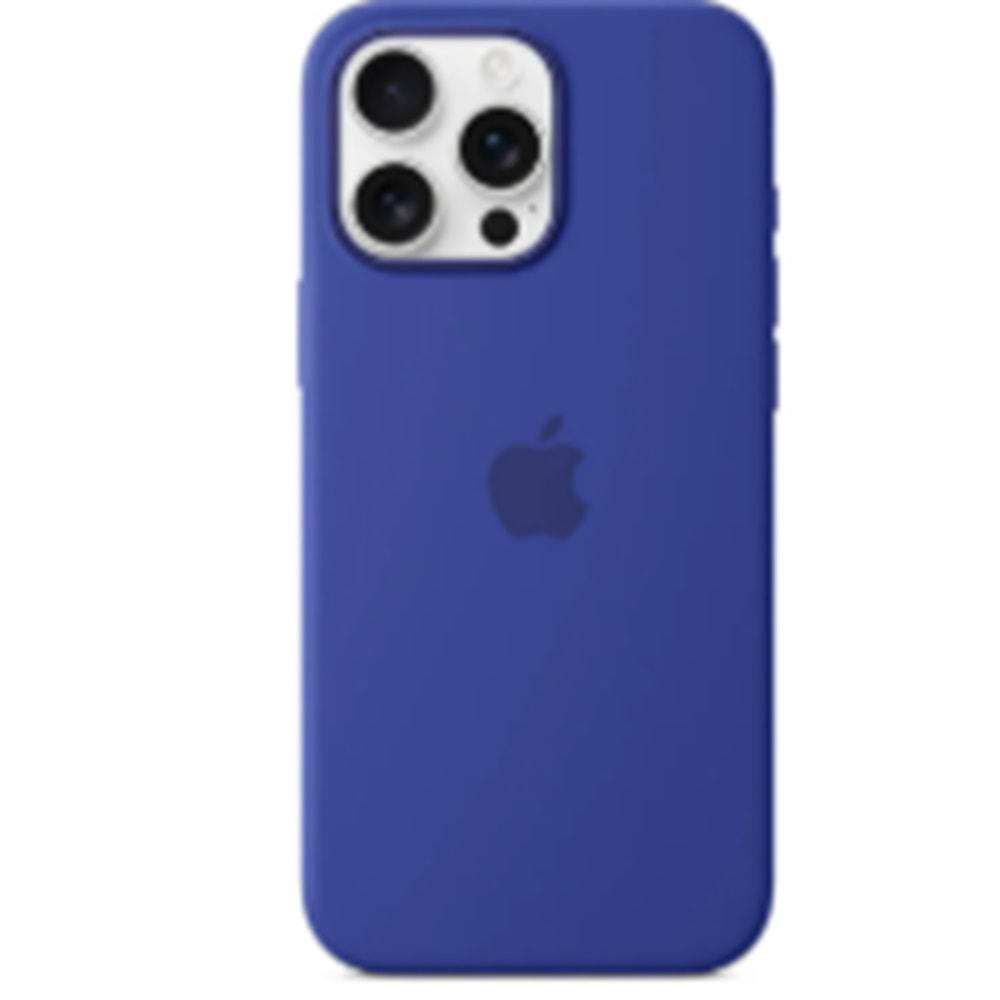 SUNİX İPHONE 16 PROMAX SİLİKON KILIF MAVİ