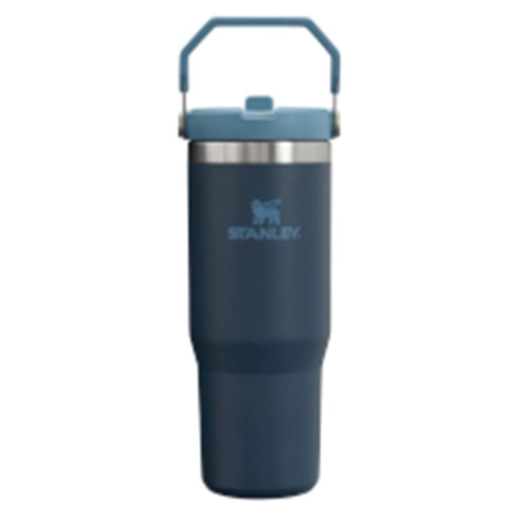 STANLEY İCEFLOW FLİP STRAW TUMBLER 590ML LACİVERT