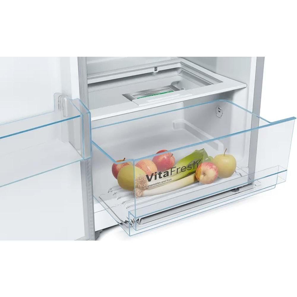 BOSCH KSV36VL30U 346 LİTRE A++ İNOX BUZDOLABI