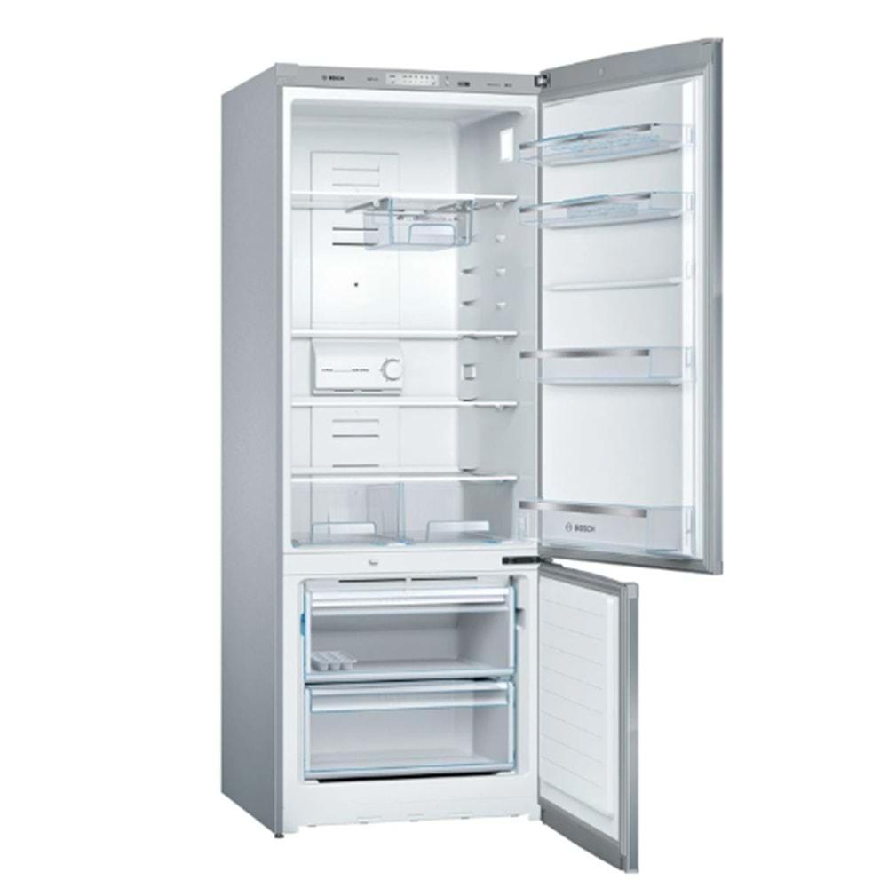 BOSCH KGN55VL21U 505 LİTRE A+ İNOX NO-FROST BUZDOLABI