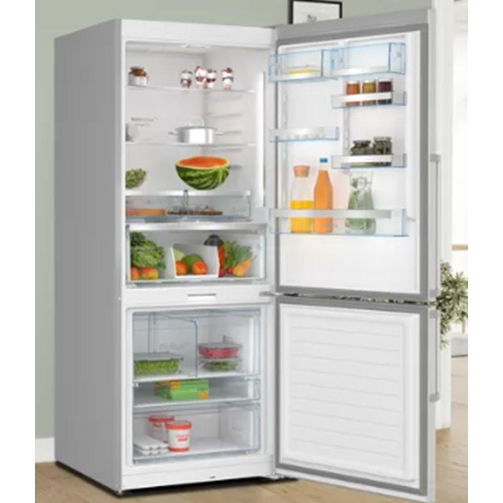 BOSCH KGP76AIC0N 526 LİTRE İNOX NO-FROST BUZDOLABI