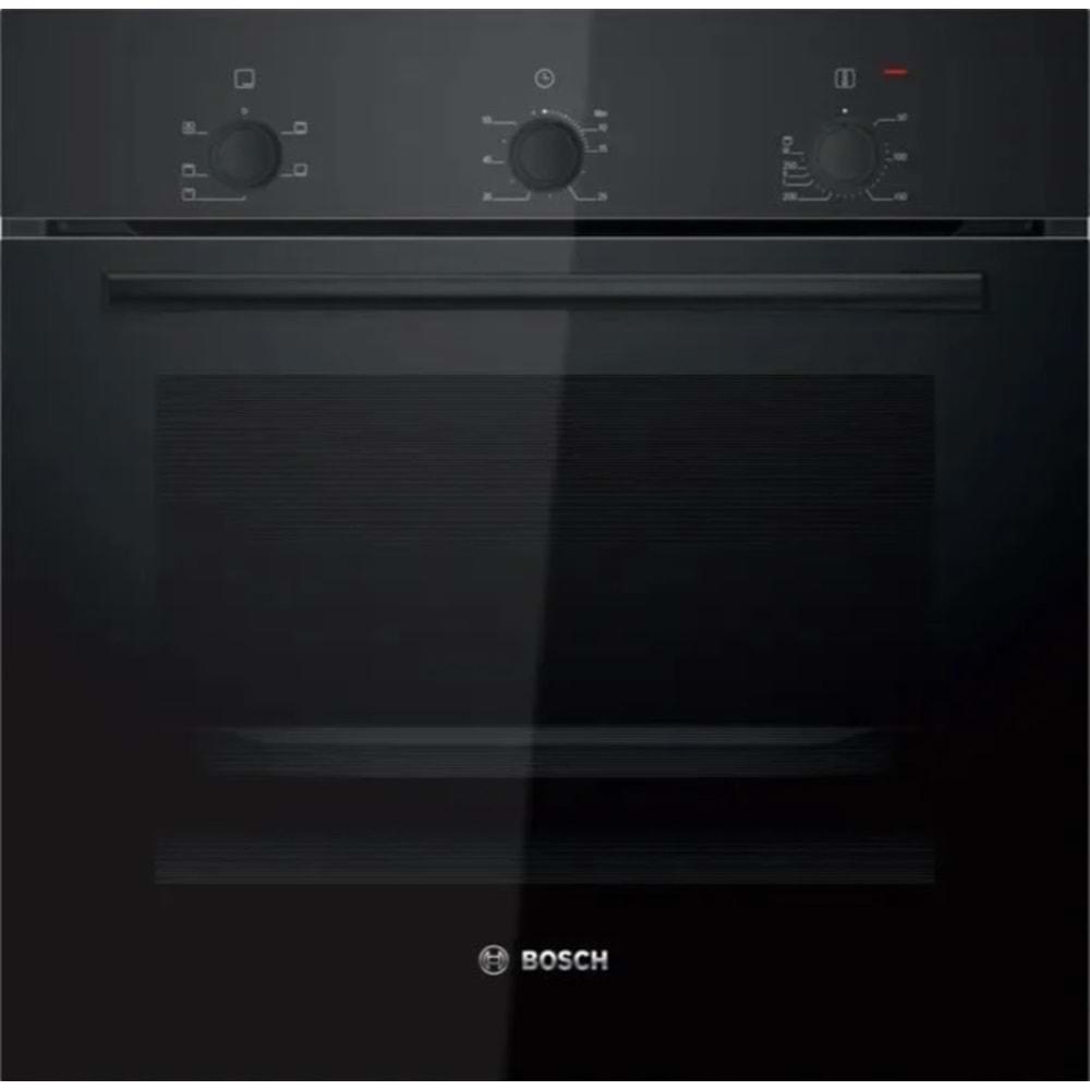 BOSCH HBF011BA1T 71 LİTRE ANKASTRE SİYAH FIRIN