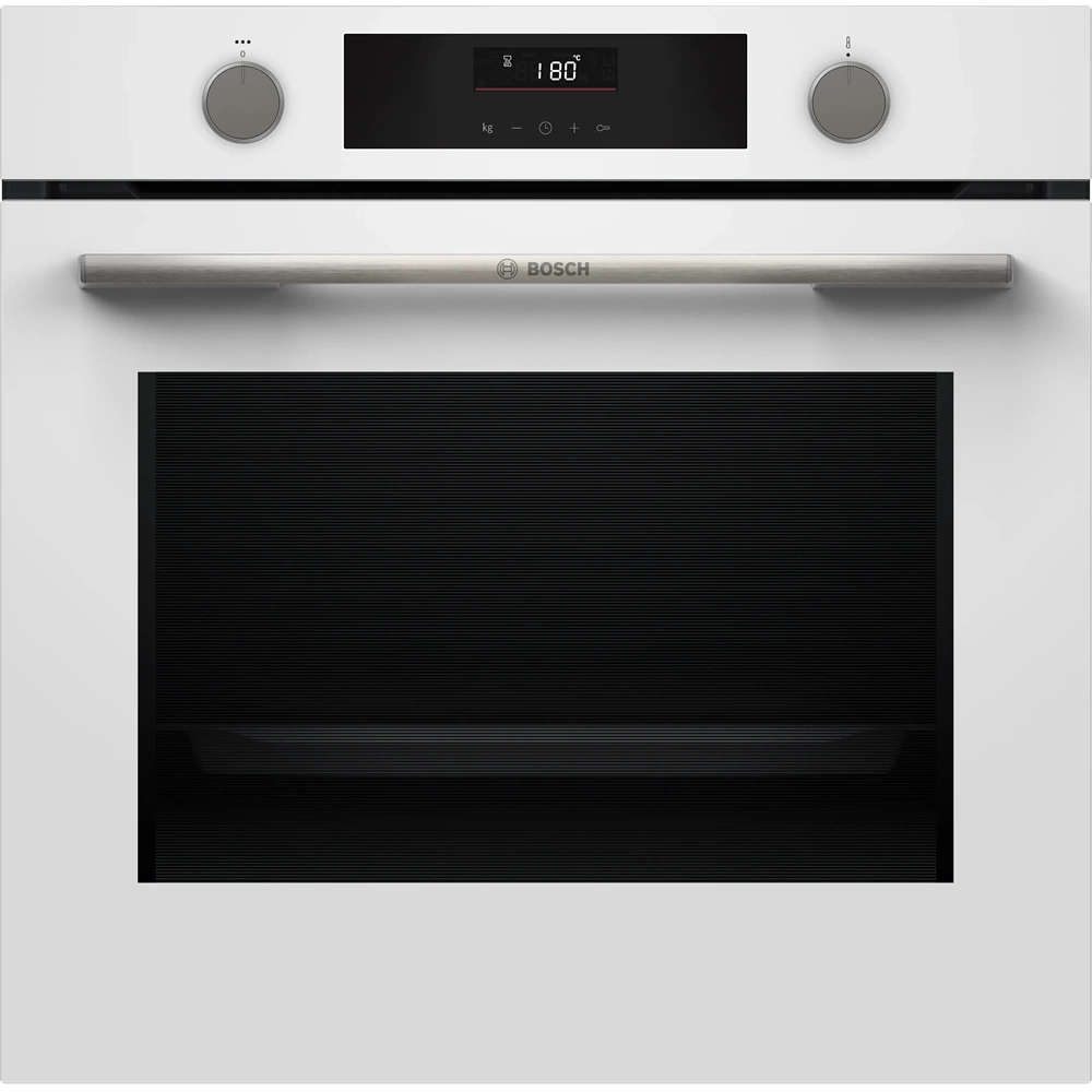 BOSCH SERİE 4 BUHAR DESTEKLİ BEYAZ ANKASTRE FIRIN 60 x 60 CM HUA736EV0T