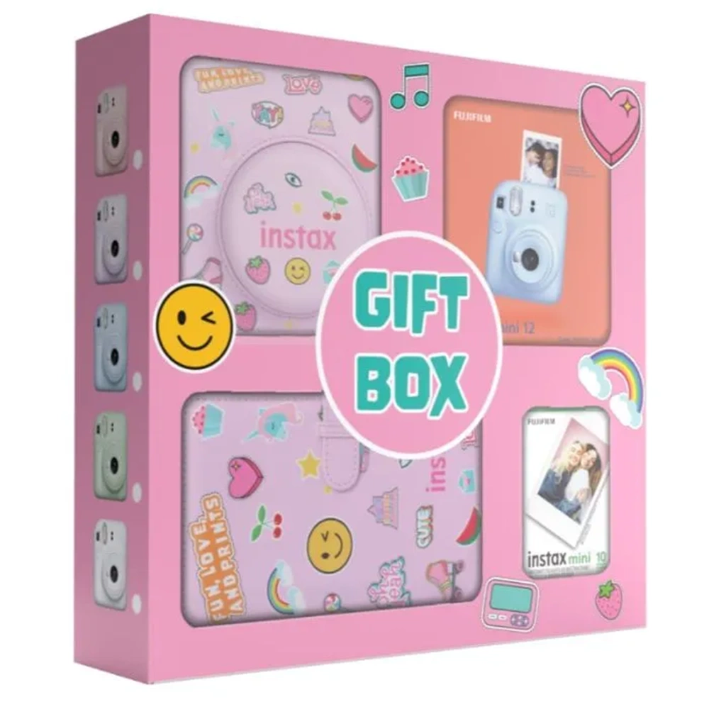 FUJİFİLM İNSTAX MİNİ 12 PİNK GİFT BOX