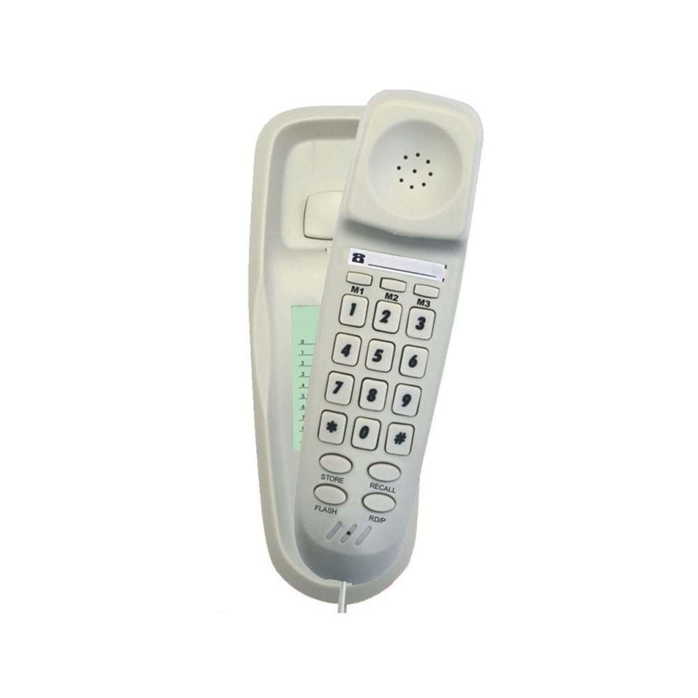 TEL-18006 CORDED BİLBAO TELEPHON BLACK