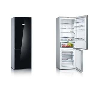 BOSCH KGN49LB30U 435 LİTRE SİYAH CAM A++ NO-FROST BUZDOLABI