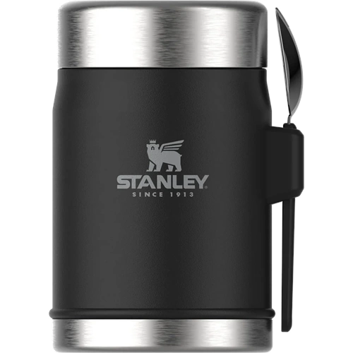 STANLEY CLASSİC FOOD JAR 14 OZ 0.4 LİTRE BLACK