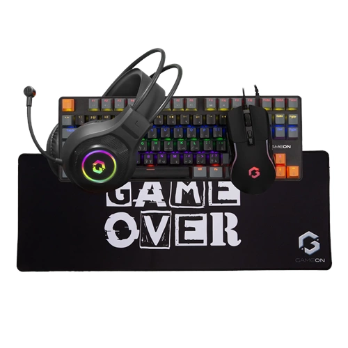 GAMEON GO-VİPER-XI 4 İN 1 OYUNCU PAKETİ ( KLAVYE, KULAKLIK, MOUSE, MOUSEPAD )