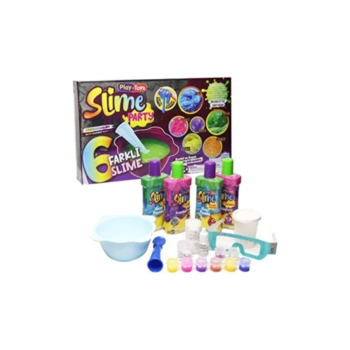 PLAY TOYS 6 FARKLI SLİME HAZIRLAMA SETİ