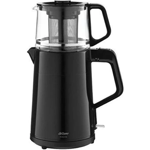 ARZUM AR3141 TEABLEND SİYAH ÇAY MAKİNESİ