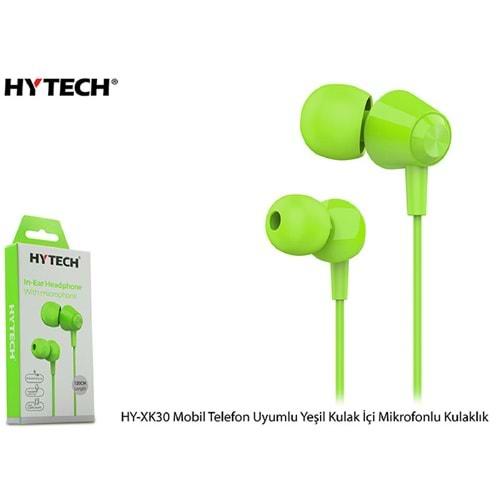 HYTECH HY-XK30 IN-EAR HEADPHONE GREEN