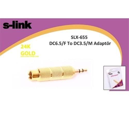 S-LINK SLX-655 6.3MM TO 3.5MM ADAPTER