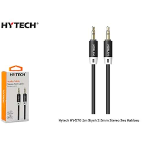 HYTECH HY-X70 AUDIO AUX CABLE 1M BLACK