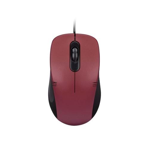 EVEREST CABLE OPTIK MOUSE RED
