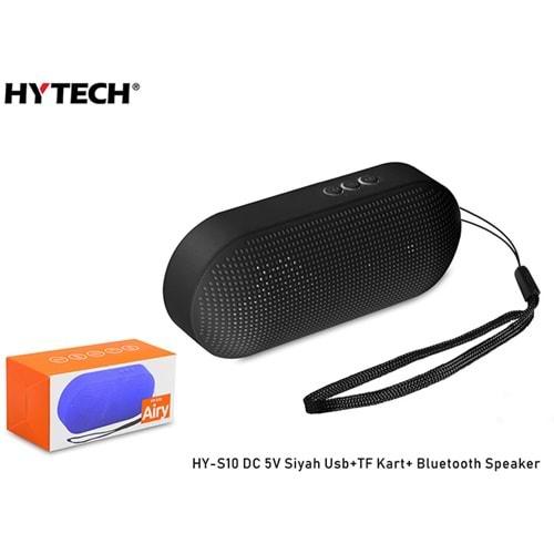 HYTECH HY-S10 BT SPEAKER TF/USB BLACK