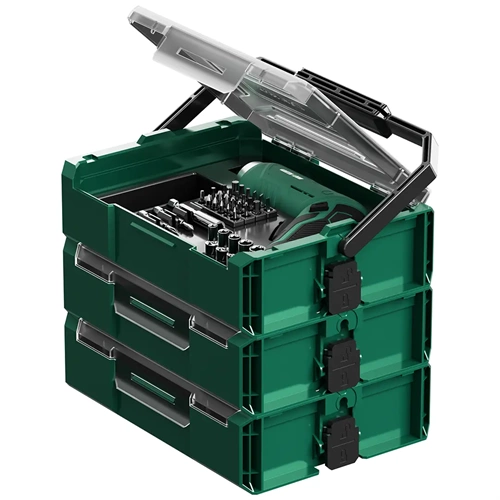 Green Lion GTS-700 Lokma ve Alet Seti 213 Parça - Yeşil GNGTS700TSGN