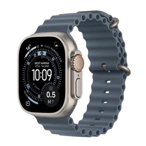 APPLE WATCH ULTRA 3 49MM NATURAL TITANIUM ANCHOR BLUE OCEAN BAND