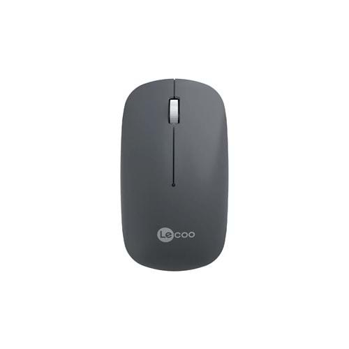 LECOO WS214 WİRELESS SİLENT MOUSE GRİ