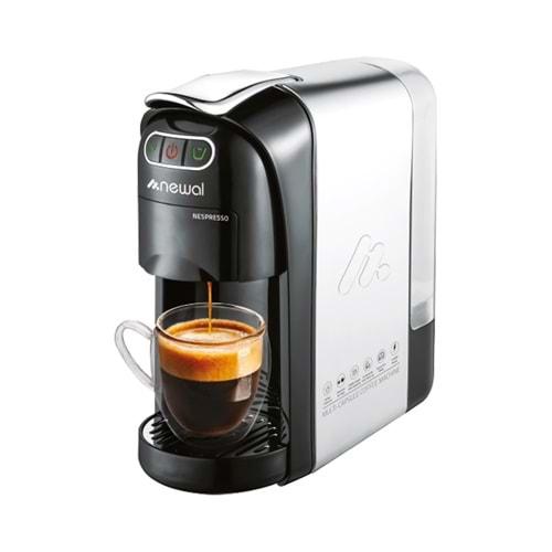 NEWAL DOLCE GUSTO&NESPRESSO KAPSÜL VE ÖĞÜTÜLMÜŞ KAHVE MAKİNESİ COF3910