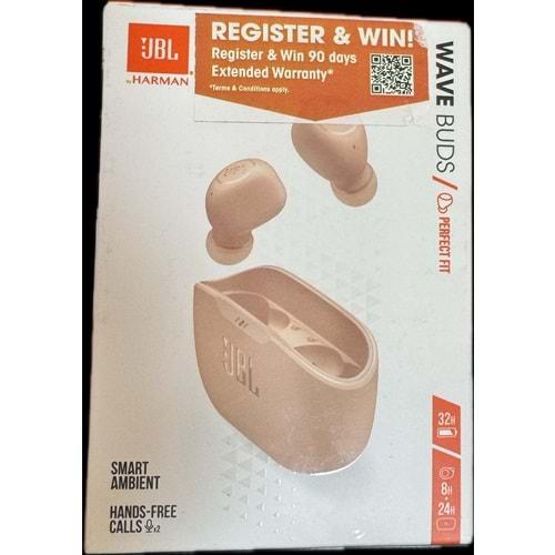 JBL WAVE BUDS GOLD BLUETHOOTH KULAKLIK