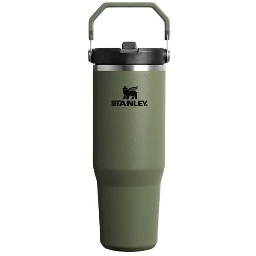 STANLEY İCEFLOW FLİP STRAW TUMBLER 30 OZ 890ML DRİED PİNE