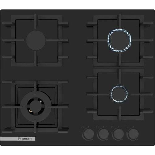 BOSCH PNK6B6P40R WOKLU ANKASTRE SİYAH CAM OCAK