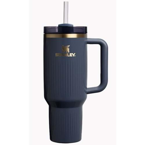 STANLEY FLUTED TUMBLER QUENCHER 40 OZ 1.18 LİTRE LACİVERT TERMOS