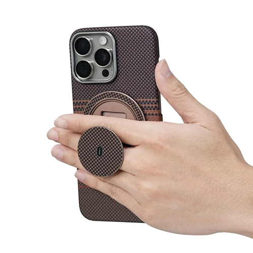 WİWU WARRİORS ARAMİD 360° DÖNEBİLEN MAGSAFE TUTUCU MW008 GOLD