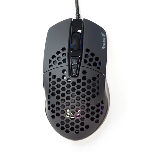 RUSH RM404 TREPAN OYUNCU MOUSE SİYAH