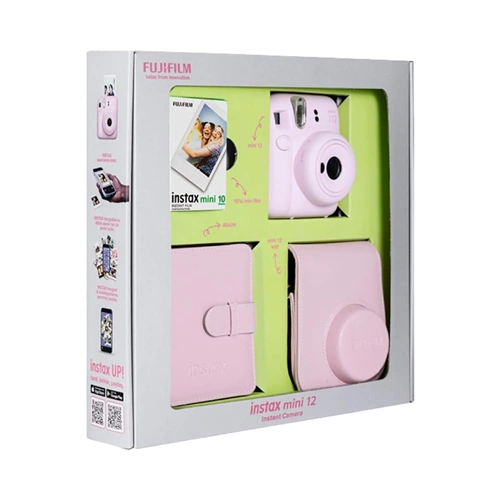FUJİFİLM İNSTAX MİNİ 12 PİNK BUNDLE