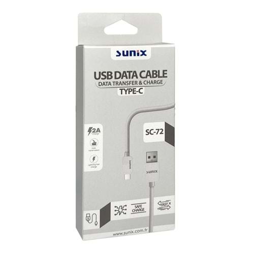 SUNİX SC-72 TYPE-C USB DATA CABLE