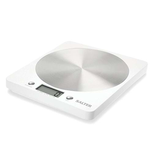 SALTER-1036WHSSDR DISC ELECTRONIC SCALE WHITE