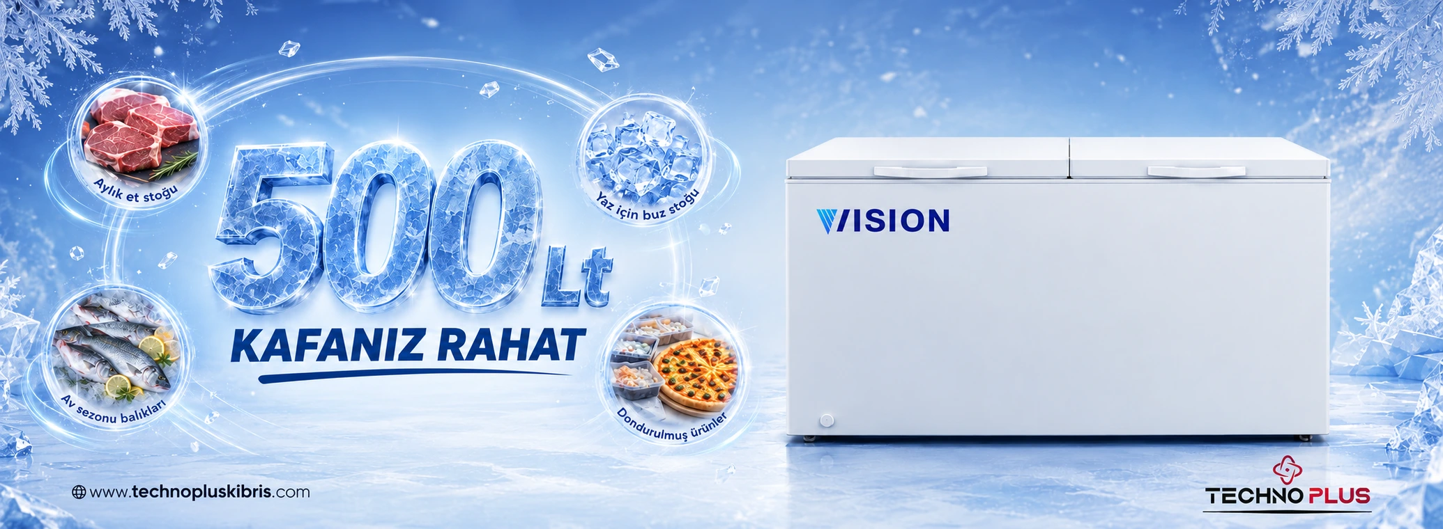 Kıbrıs Derin Dondurucu Vision