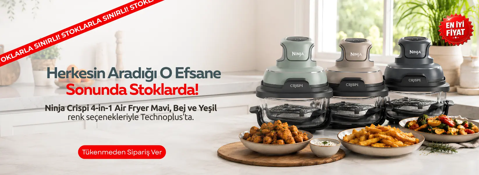 Kıbrıs Ninja Crispi 4 in 1