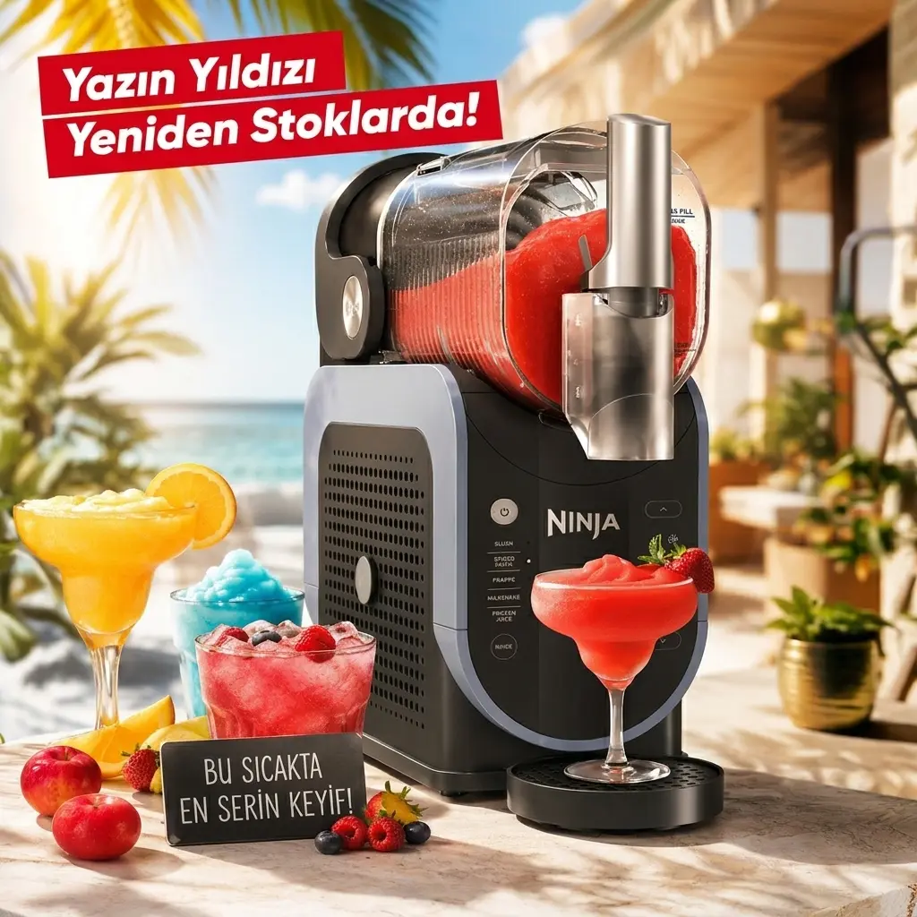 Kıbrıs Ninja Slushi Buzlu İçecek Makinesi